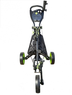 One click 3 hjulst tralle - grnn i gruppen Royalgolf / Traller / 3 hjul hos Golfhandelen Ltd (RGPREM 3 hjul gronn)
